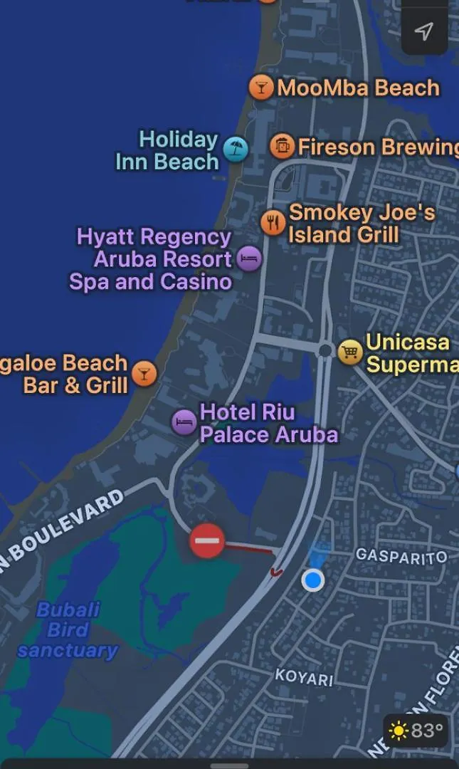 Bidabreezes Villa Great Location Palm Beach 0*,  Aruba